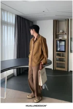 Рубашка "Hualun Different Color Detail Shirt" — изображение 23