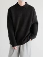 Свитер "DAZO Studio Straight Collar Sweater" — изображение 3