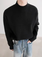 Свитер "DAZO Studio Low Collar Sweater" — изображение 13