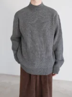 Свитер "DAZO Studio Low Collar Sweater" — изображение 4