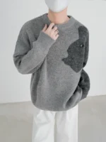 Свитер "DAZO Studio Other Color Sleeve Sweater" — изображение 2