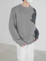 Свитер "DAZO Studio Other Color Sleeve Sweater" — изображение 4