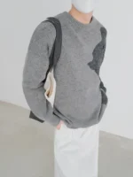 Свитер "DAZO Studio Other Color Sleeve Sweater" — изображение 5