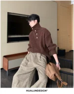 Свитер "Hualun High Collar Sweater" — изображение 14