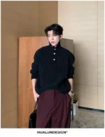 Свитер "Hualun High Collar Sweater" — изображение 5