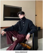 Свитер "Hualun High Collar Sweater" — изображение 7