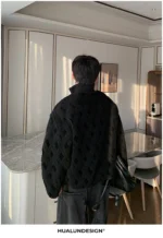 Свитер "Hualun Textured Knitted Sweater" — изображение 12