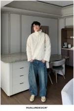 Свитер "Hualun Textured Knitted Sweater" — изображение 8