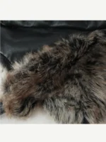 Шапка-ушанка "Head Gear Solid PU Leather Fur Hat" — изображение 10
