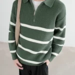 Свитер "DAZO Studio Contrast Stripe Sweater"