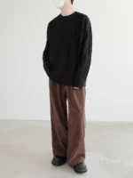 Свитер "DAZO Studio Artful Braid Sweater" — изображение 9