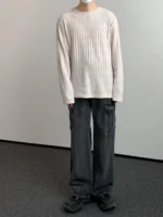 Лонгслив "DAZO Studio Relief Strip Longsleeve" — изображение 11