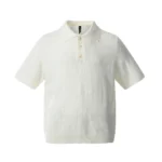 Футболка "MADE EXTREME Polo Collar Fishnet T-Shirt"