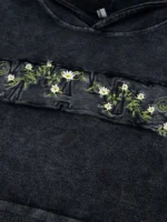 Худи "MADE EXTREME Flower Embroidery Hoodie" — изображение 5