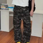 Брюки "19 Studio Cargo Camo Pants"