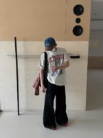 Джинсы "19 Studio Contrast Stitch Jeans" — изображение 12