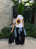 Джинсы "19 Studio Contrast Stitch Jeans" — изображение 13
