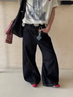 Джинсы "19 Studio Contrast Stitch Jeans" — изображение 3