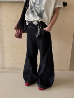 Джинсы "19 Studio Contrast Stitch Jeans" — изображение 4