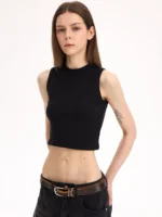Топ "UNF Solid Color Bodycon Top" — изображение 2