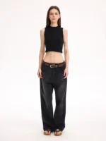 Топ "UNF Solid Color Bodycon Top" — изображение 8