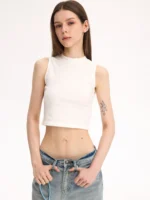 Топ "UNF Solid Color Bodycon Top" — изображение 10