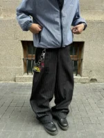Брюки "CGGA Striped Draped Trousers"