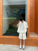Костюм "DAZO Studio Relaxed Suit Shirt & Shorts" — изображение 13