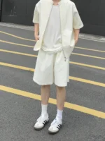 Костюм "DAZO Studio Relaxed Suit Shirt & Shorts" — изображение 15
