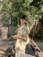 Рубашка "DAZO Studio Lychee Thin Shirt" — изображение 11