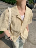 Рубашка "DAZO Studio Lychee Thin Shirt"