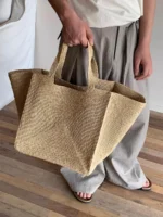 Сумка "CiKC Studio Temperament Raffia Bag" — изображение 2
