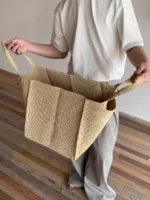 Сумка "CiKC Studio Temperament Raffia Bag" — изображение 4