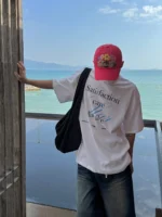 Футболка "19 Studio Korean Monogram T-Shirt" — изображение 8