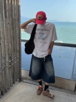 Футболка "19 Studio Korean Monogram T-Shirt" — изображение 9