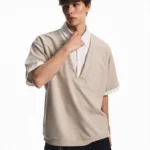 Рубашка "NOFUNNULL Two-Piece Waffle Shirt"