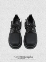 Туфли "HANQIAORIJI Fray Heel Derby" — изображение 2