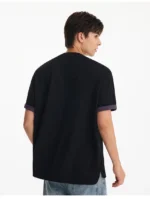 Футболка "NOFUNNULL Two Tone Modal T-Shirt" — изображение 8