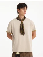 Футболка "NOFUNNULL Two Tone Modal T-Shirt" — изображение 10