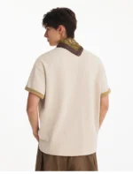 Футболка "NOFUNNULL Two Tone Modal T-Shirt" — изображение 11