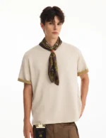 Футболка "NOFUNNULL Two Tone Modal T-Shirt"