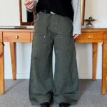 Брюки “19 Studio Metal Rivet Work Pants”