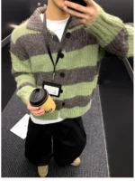 Кардиган «PLTH Soft Vintage Stripe Cardigan»