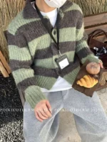 Кардиган «PLTH Soft Vintage Stripe Cardigan» — изображение 2