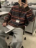Свитер «PLTH Vintage Stripe Knit» — изображение 3