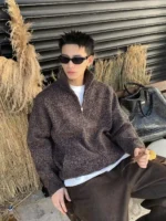 Свитер "PLTH Stand Collar Sweater"