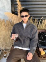 Свитер "PLTH Stand Collar Sweater" — изображение 7