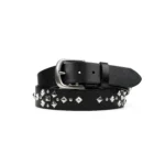 Ремень "HANQIAORIJI Rivet Stud Leather Belt"