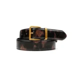 Ремень "HANQIAORIJI Gold Buckle Rubbing Belt"