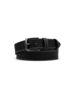 Ремень "HANQIAORIJI Oil Wax Black Belt"